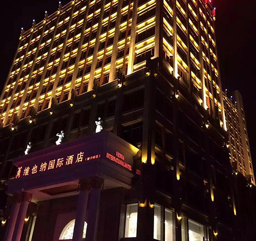 深圳維也納國際酒店亮化工程